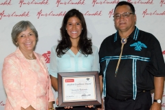 2013 Student Excellence Award recipient Cassandra Manitowabi