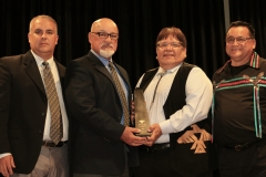 2014 George Family Accepting Lifetime Achievement Award