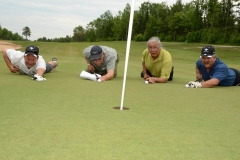 Golfers having fun at the 2012 event