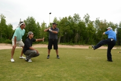 Golfers having fun at the 2012 event