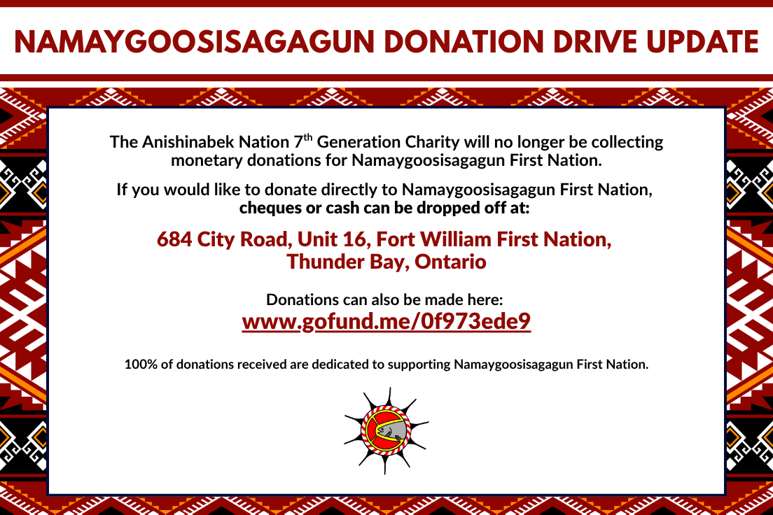 DONATE - Anishinabek Nation 7th Generation Charity